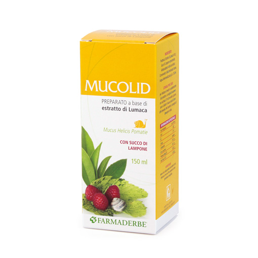 Mucolid 150ml - Sciroppo con estratto di lumaca - Erboristeria Naturalmente